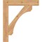 Ekena Millwork Legacy Block Smooth Bracket, Western Red Cedar, 3 1/2"W x 24"D x 28"H BKT04X24X28LEC05SWR - alternate 2